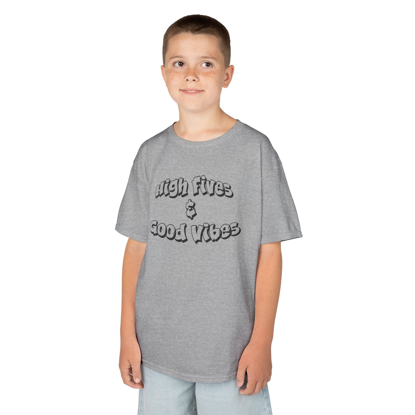 High Five, Good Vibes Youth Graphic Tee
