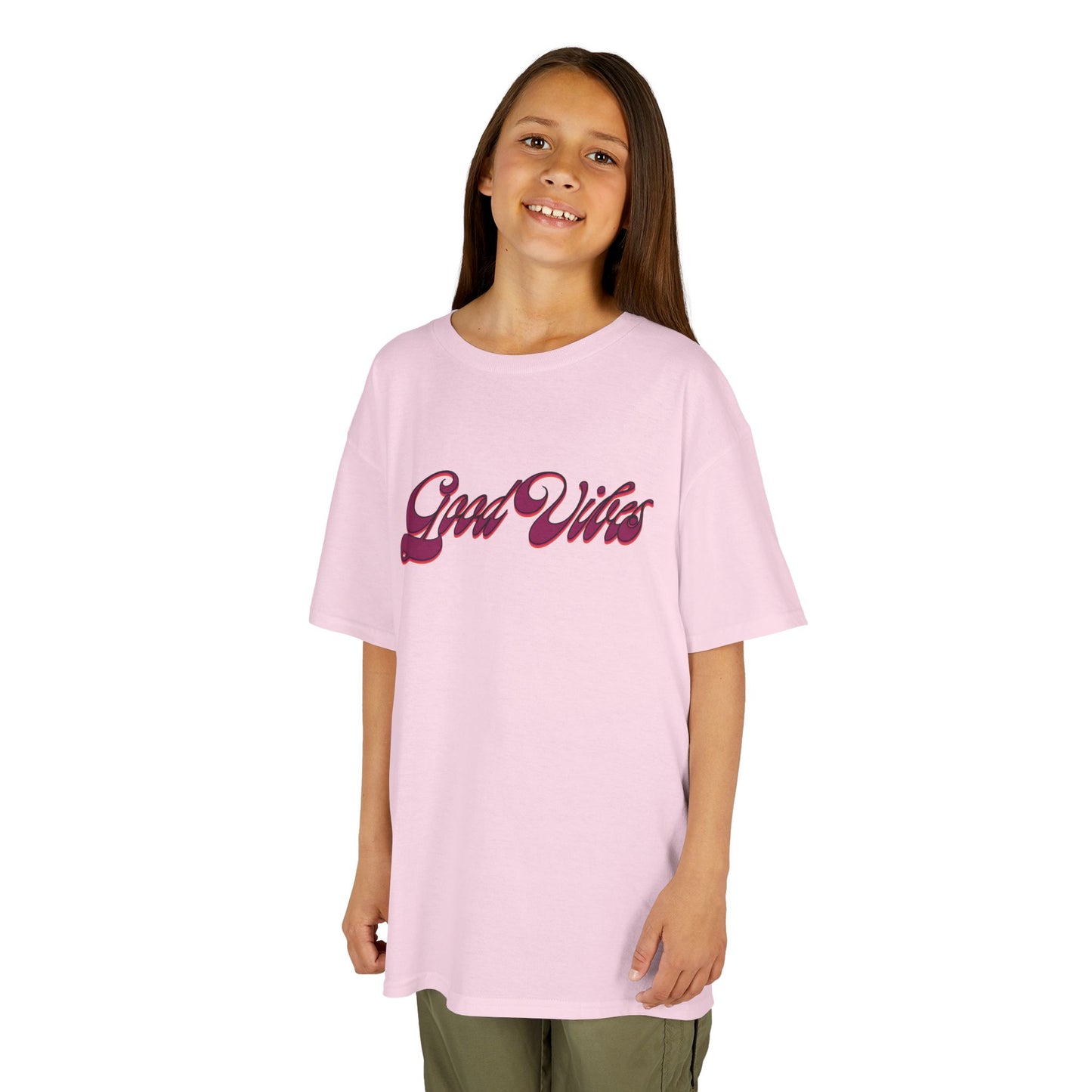 Groovy Good Vibes Youth Graphic Tee