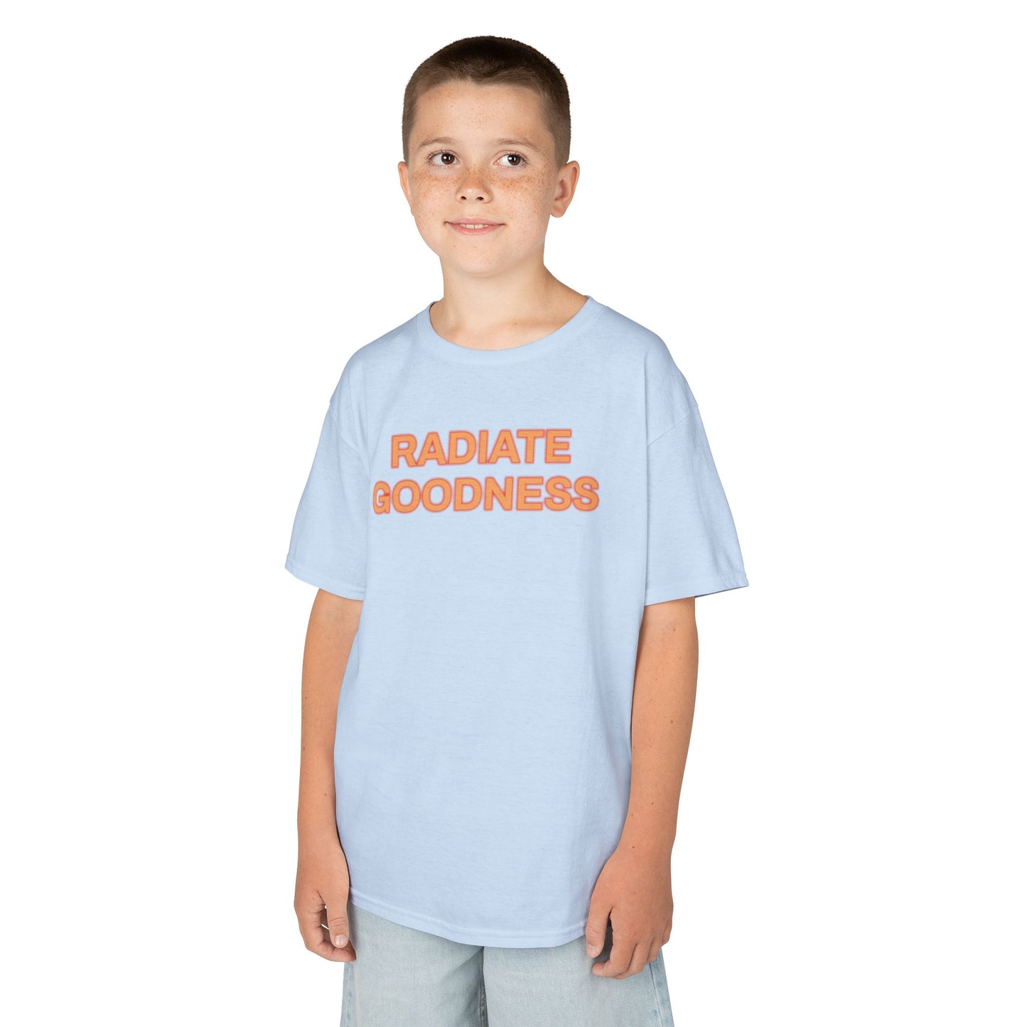 Kids Heavy Cotton™ Tee - Comfortable and Durable T-Shirt for Everyday Wear, Birthday Gift, School Events, Playdates, Casual Outings
